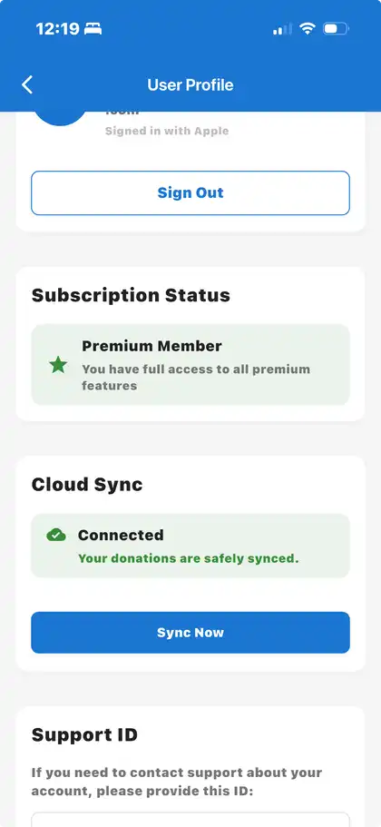 Cloud Sync