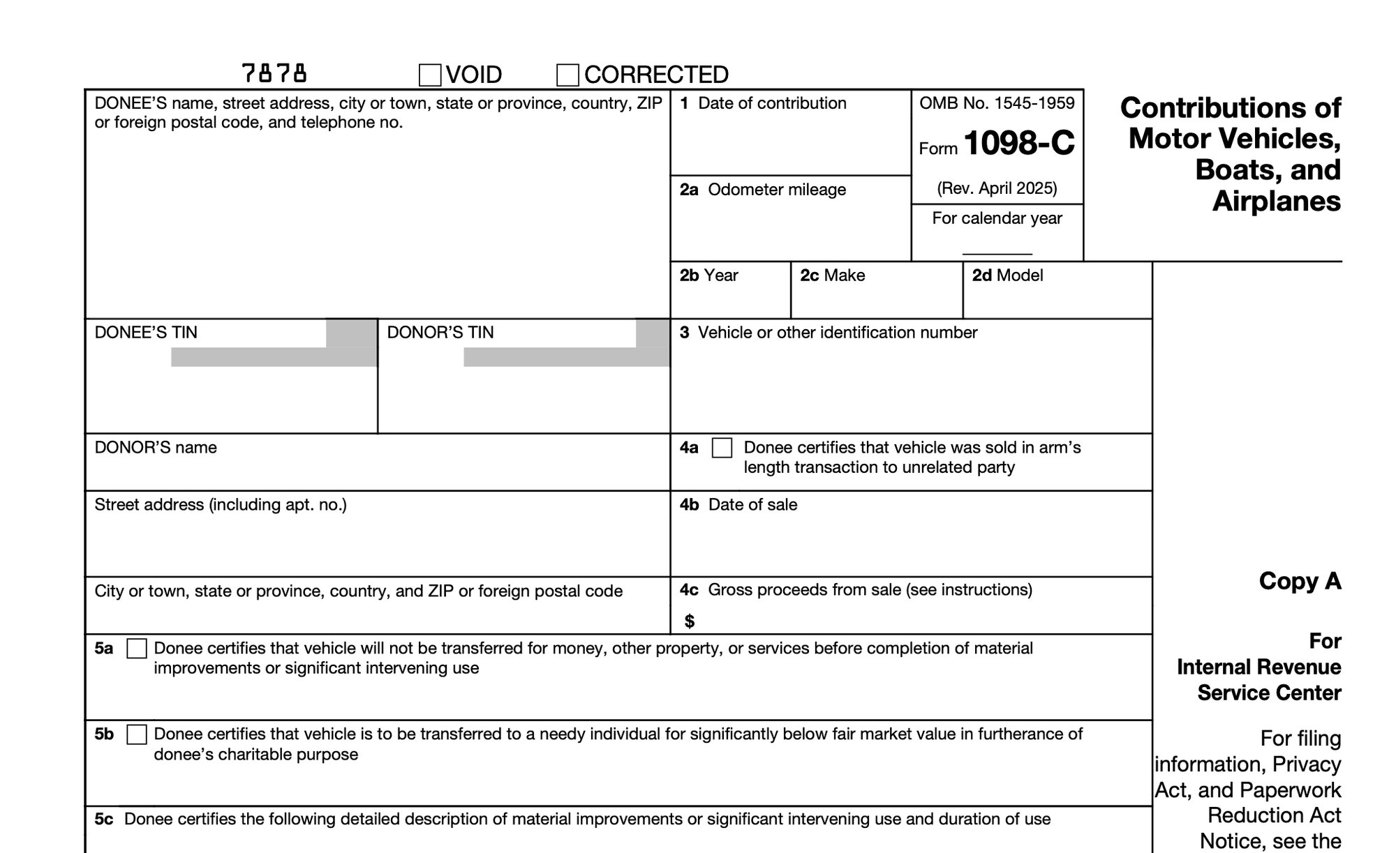 Screenshot from https://www.irs.gov/forms-pubs/about-form-1098-c