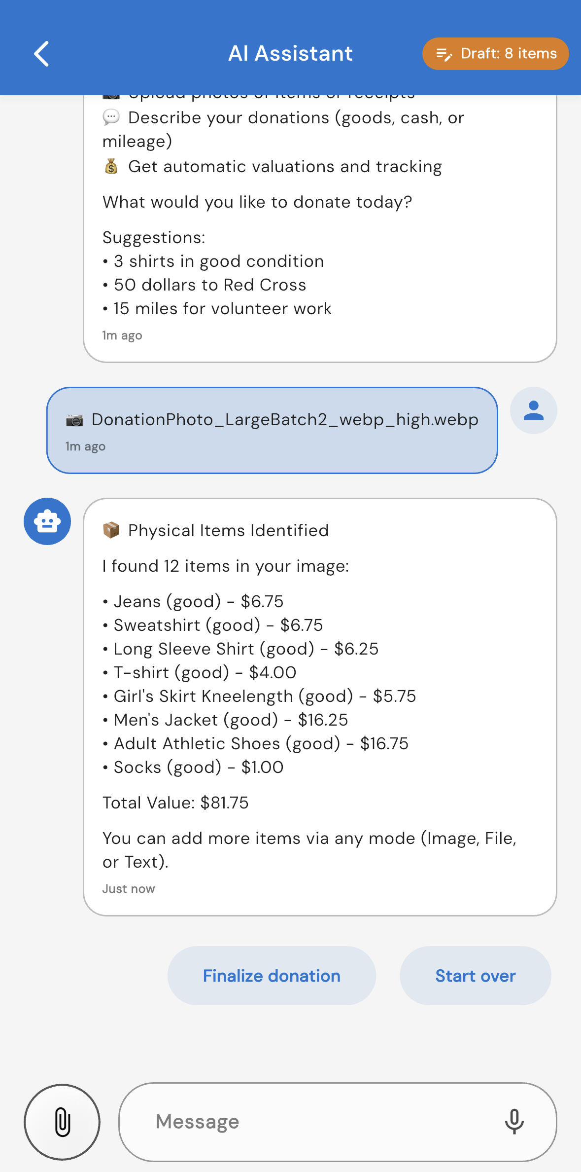 AI-Powered Assistant mobile